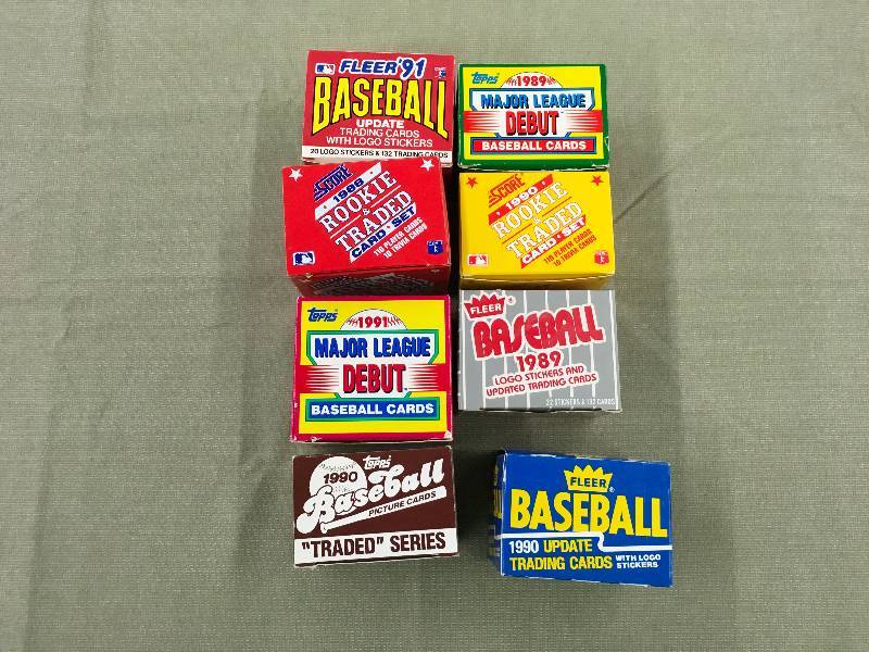 8 Baseball UpdateTraded Sets