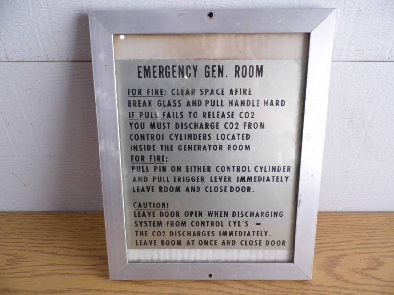 Emergency Room Sign August 7 Tools Household Signage