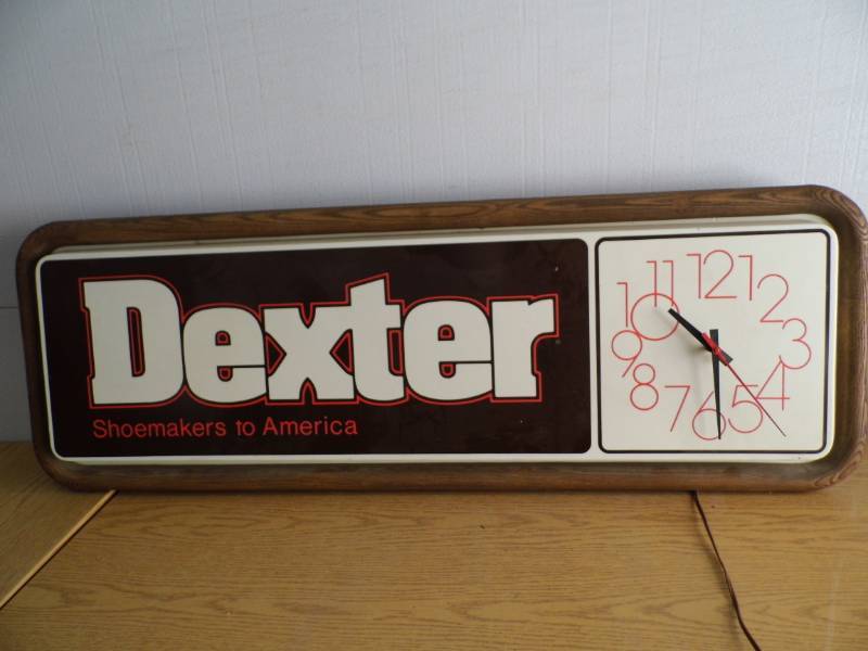 Dexter Sign  Clock