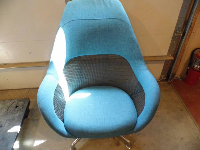 Mid Century Modern Blue Chair
