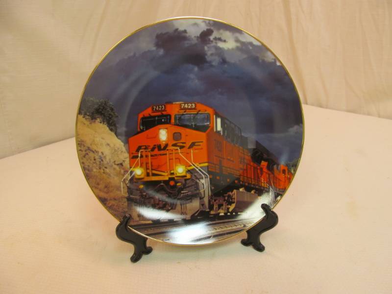 lot 93 image: BNSF railway company plate