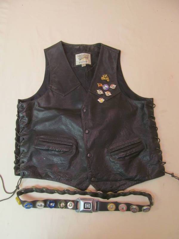lot 121 image: motorcycle vest