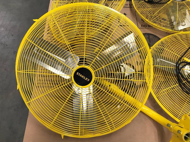 lot 57 image: STANLEY 24 High Velocity Wall Mount Fan