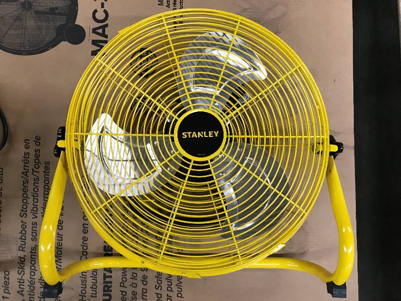 lot 67 image: STANLEY 16 High Velocity Direct Drive Floor Fan