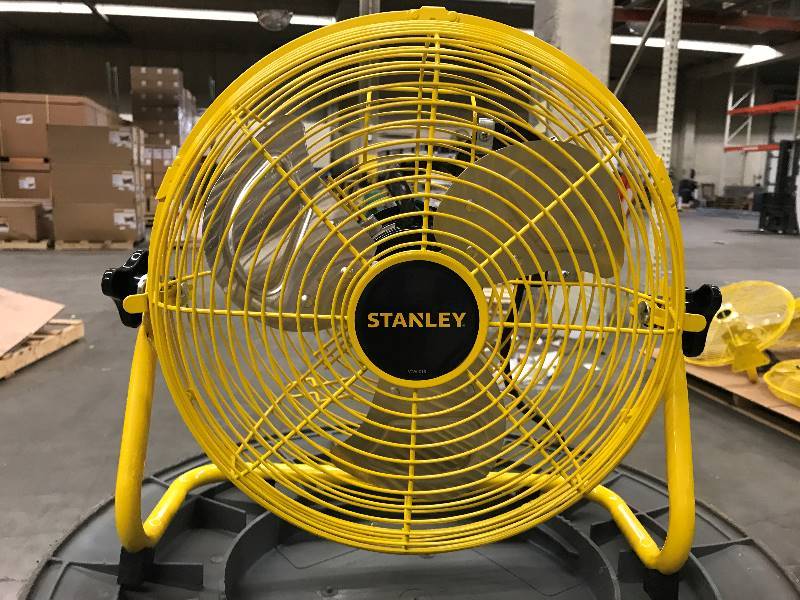 lot 101 image: STANLEY 12 High Velocity Direct Drive Floor Fan