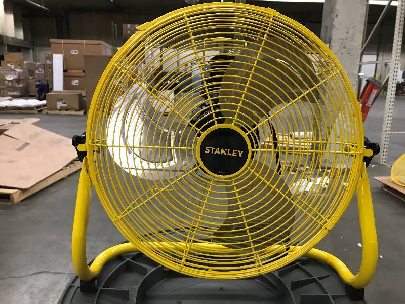 lot 66A image: STANLEY 16 High Velocity Direct Drive Floor Fan