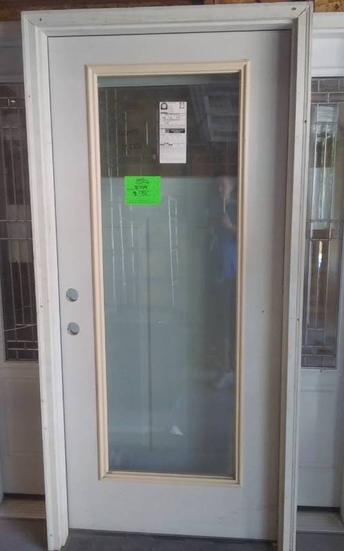 lot 1 image: NEW Pella Full View Entry Door