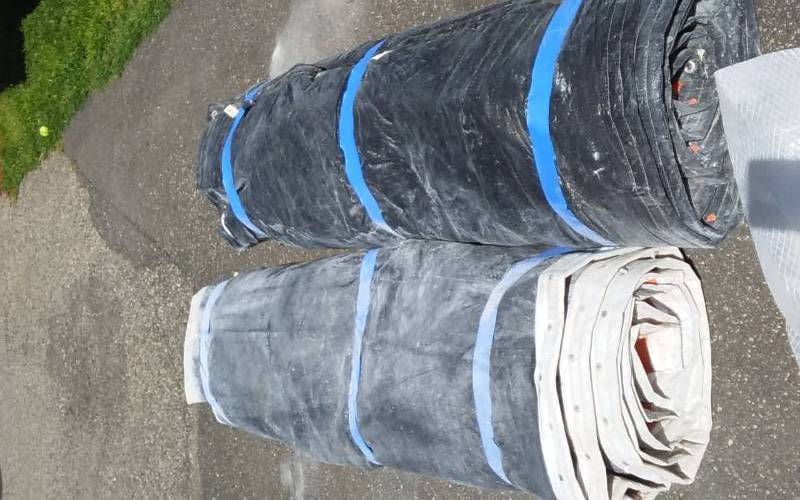 lot 64 image: 2-Large Insulated Concrete Blankets