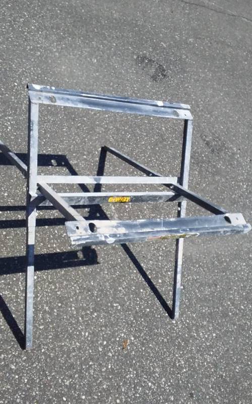 lot 89 image: Dewalt Table Saw Stand