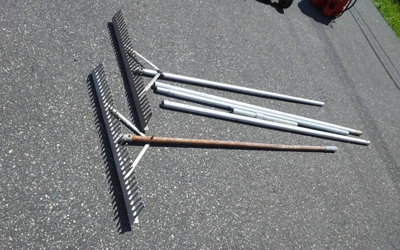 lot 102 image: 2-Long Lake Weed Rakes