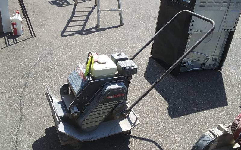 lot 110 image: Stone Construction Equipment Honda 5.5 HP Packer - Works
