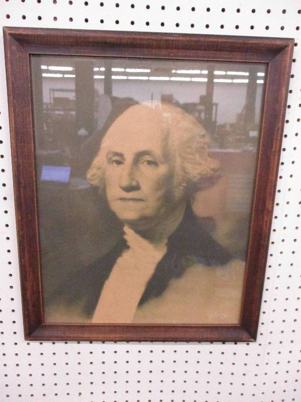 lot 4 image: George Washington 80 Year Old Taken From a School