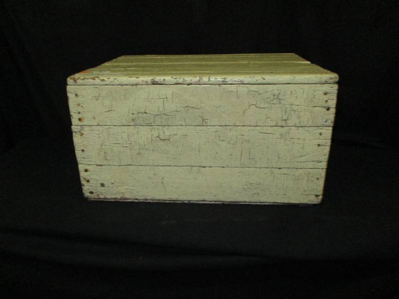 lot 8 image: Antique Wood Box