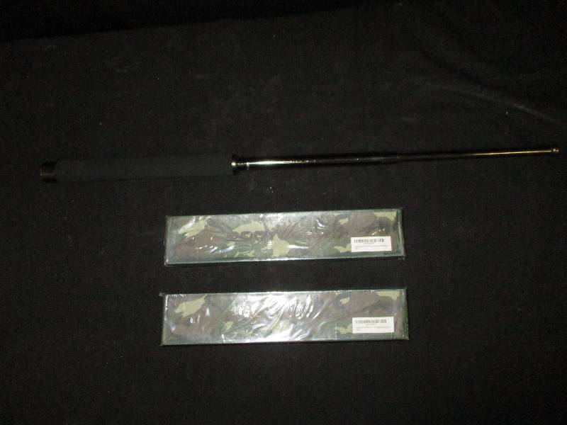 lot 54 image: Two Body Guard Metal Heavy Duty Defense Escape Tool  New In Box