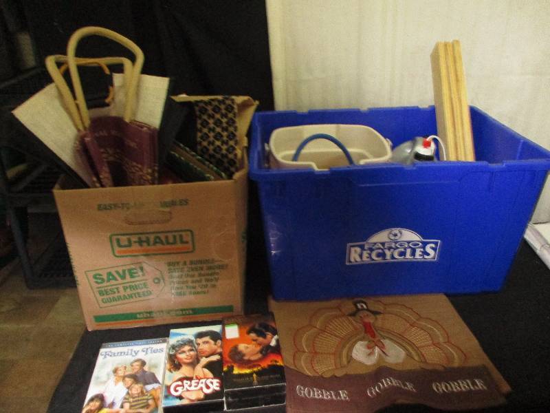 lot 83 image: Bags, Roundup, Recyable container