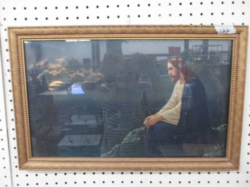 lot 85 image: Picture of Jesus 22 14 x 14 12