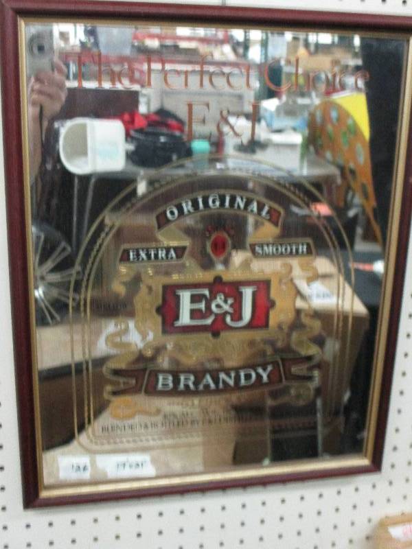 lot 87 image: EJ Brandy Mirror 16 34x21