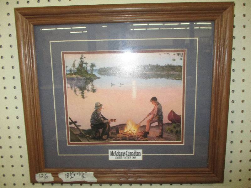 lot 93 image: McAdams Canadian Limited Edition 2004 Picture 18 34 x 16 12