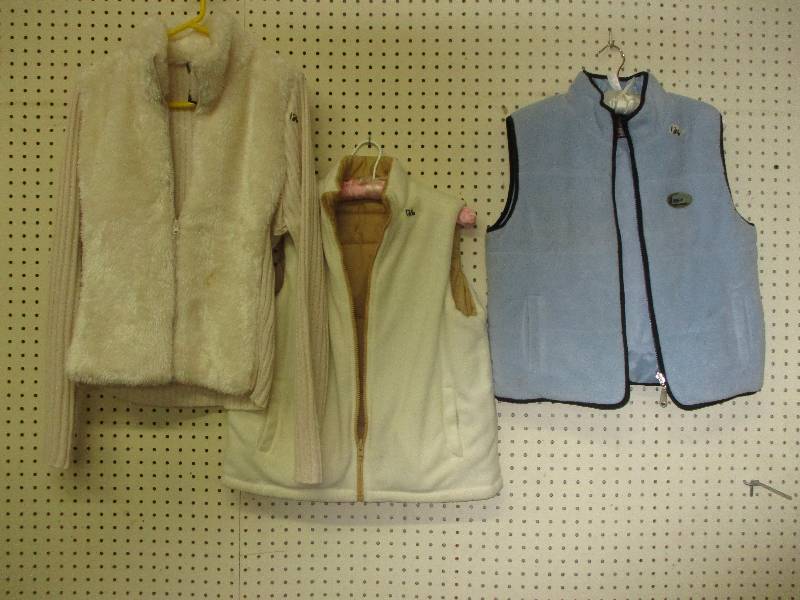 lot 101 image: 2 Vests and a sweater coat