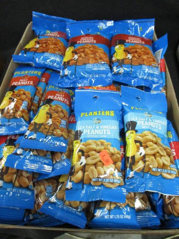 lot 170 image: 49 Packs of Peanut Snack Packs