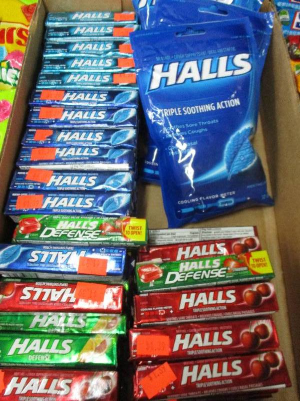 lot 180 image: 60 Packs of Cough Drops