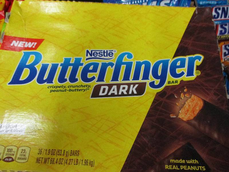 lot 190 image: 36 Butterfingers