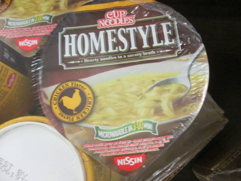 lot 10 image: 2 Cases of 6- Cup of Noodles Homest...