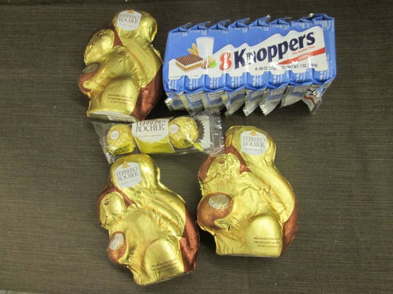 lot 66 image: Knoppers & Ferrero Rocher Lot...