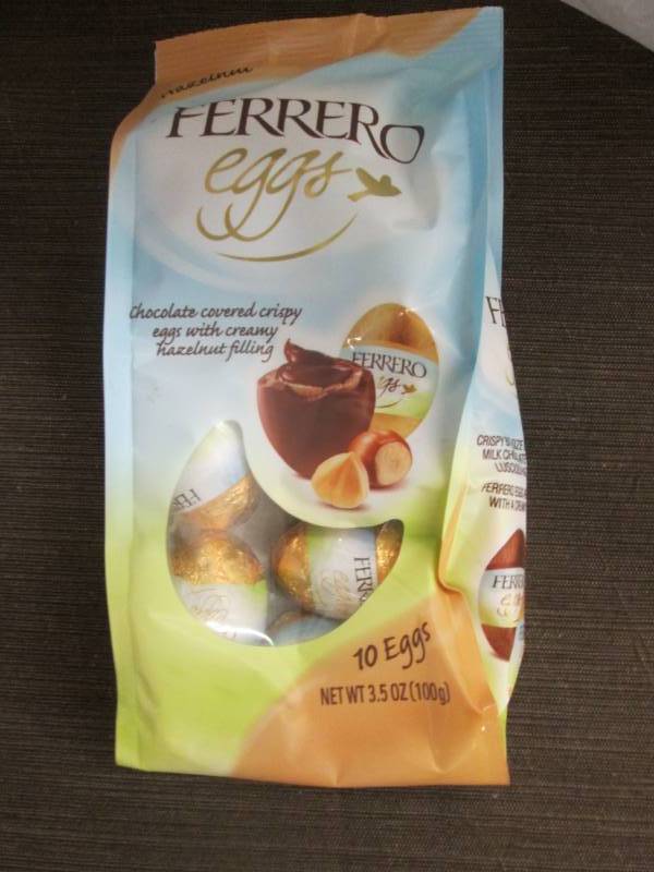 lot 70 image: 6- 3.5 oz Bags Ferrero Eggs...