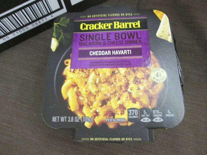 lot 78 image: Case of 6 - 3.8 oz Cracker Barrel S...