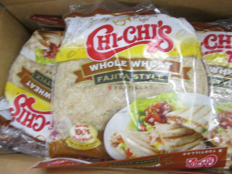 lot 115 image: Case of 12-8 count Chi-Chis Whole ...