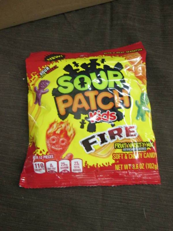 lot 116 image: Case of 12 - 3.6 oz Sour Patch Kids...