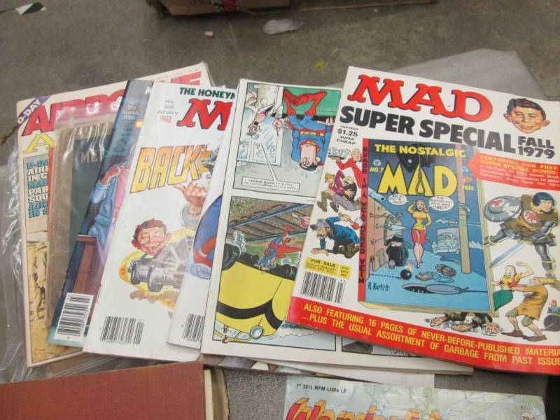 lot 122 image: Vintage Books, Comic Books etc...