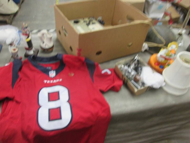 lot 138 image: Tube Checker, Helmet, Table Lamp, S...