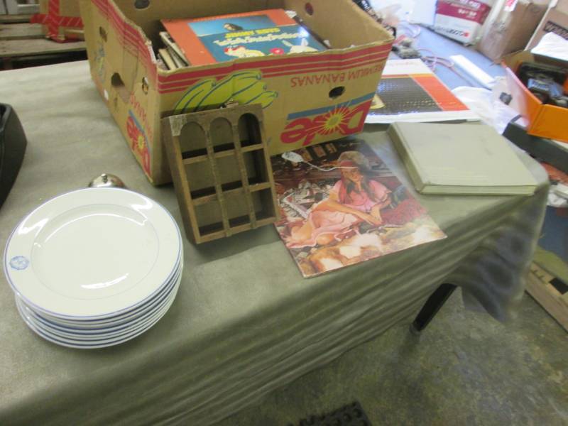 lot 153 image: American Legion Plates, Vinyl Album...