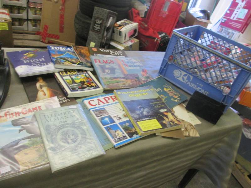 lot 162 image: Collectible Books, McDonalds Barbie...
