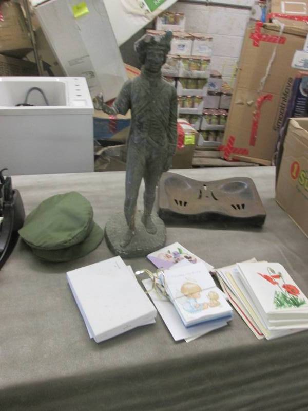 lot 181 image: Platter, Floral Marbles, Statue, Gr...