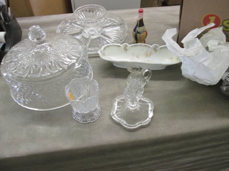 lot 198 image: Cutglass Lot plus more in box unwra...