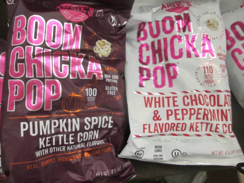 lot 228 image: 6 Bags of Boom Chicka Pop Kettle Co...