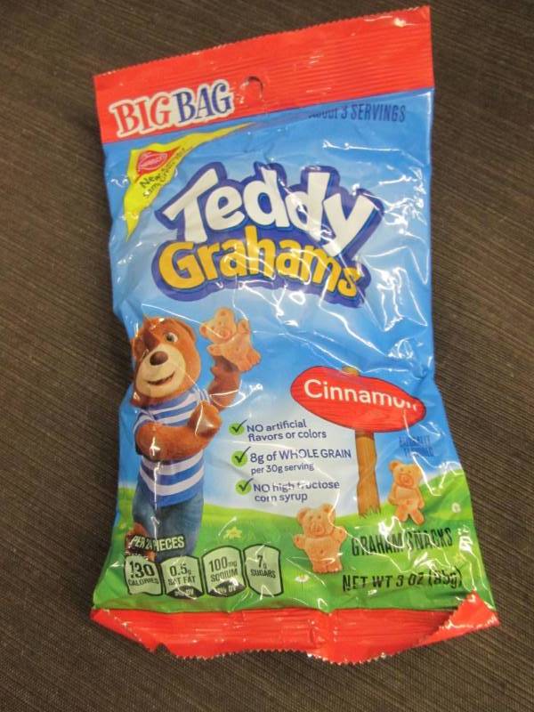 lot 248 image: 12- 3 oz Teddy Graham Cinnamon...