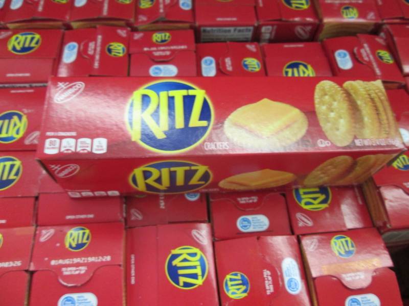 lot 250 image: Case of Ritz Crackers...