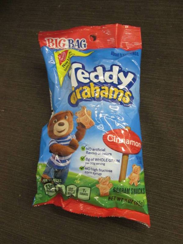 lot 259 image: 12- 3 oz Teddy Graham Cinnamon...
