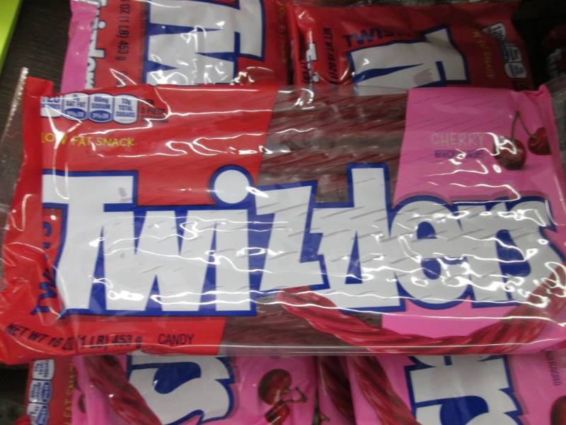 lot 263 image: 5- 16 oz pkg Cherry Twizzlers...