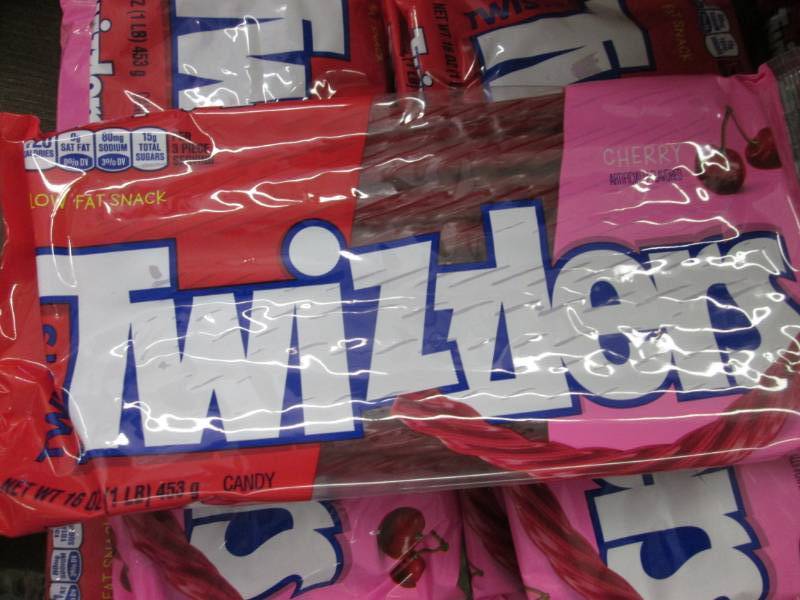 lot 264 image: 5- 16 oz pkg Cherry Twizzlers...