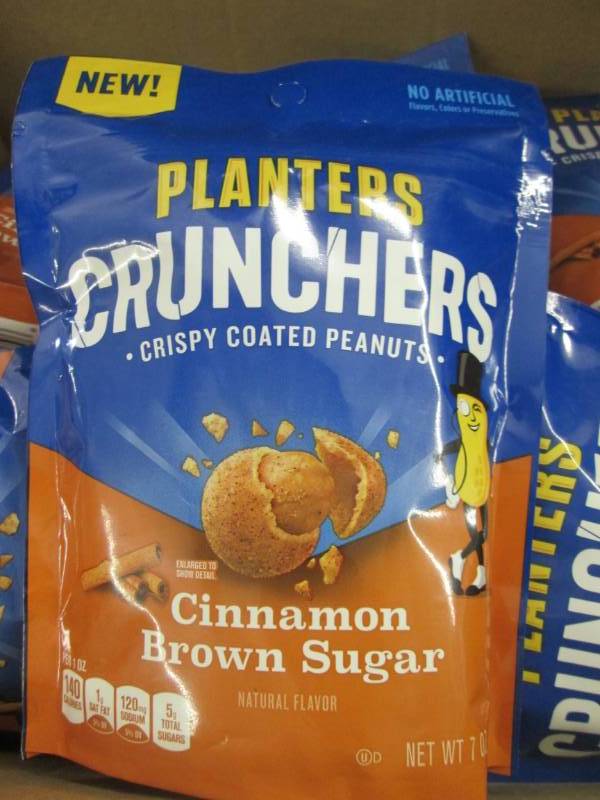 lot 272 image: 16 - 7 oz Bags Planters Crunchers C...