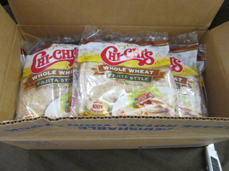 lot 277 image: Case of 12- 8 ct Chichis Whole Whe...