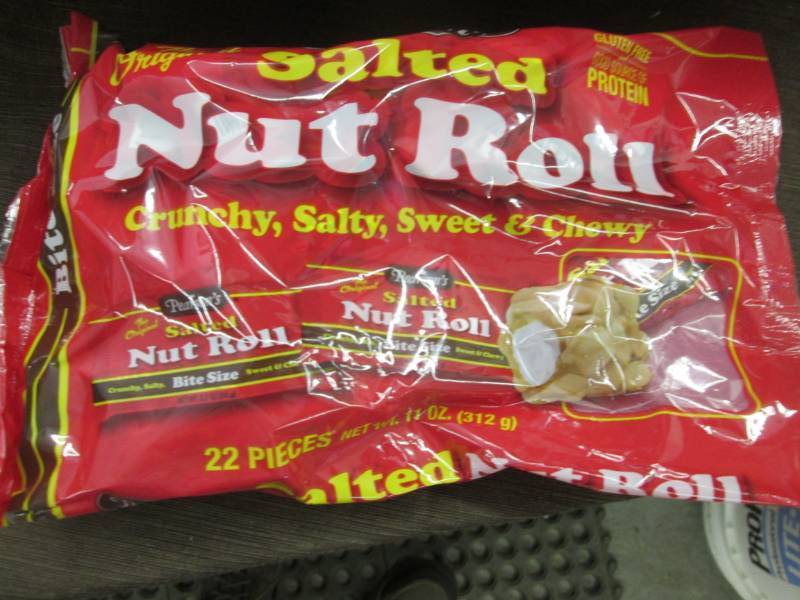 lot 279 image: 11- 11 oz Bags Salted Nut Rolls Bit...