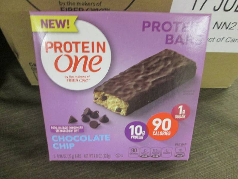 lot 281 image: Case of 12- 4.8 oz Boxes Protein On...