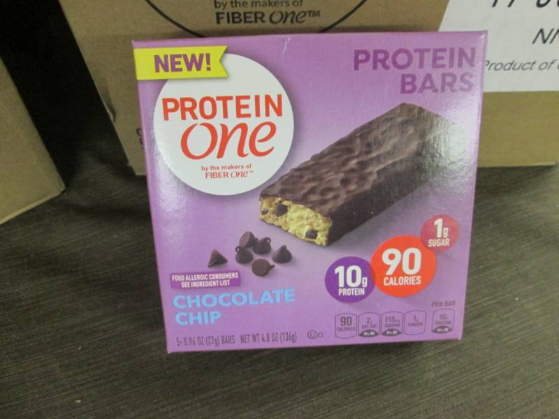 lot 282 image: Case of 12- 4.8 oz Boxes Protein On...