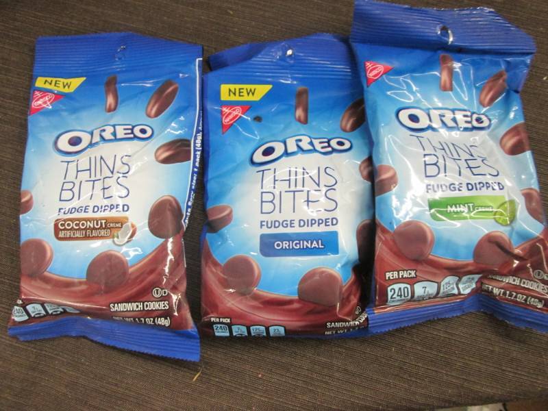 lot 289 image: 24- 1.7 oz Oreo Thin Bites ...